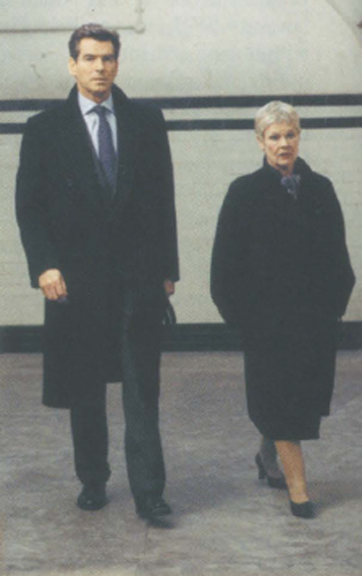 <em>Brosnan's Bond adventures with Dame Judi Dench.</em>