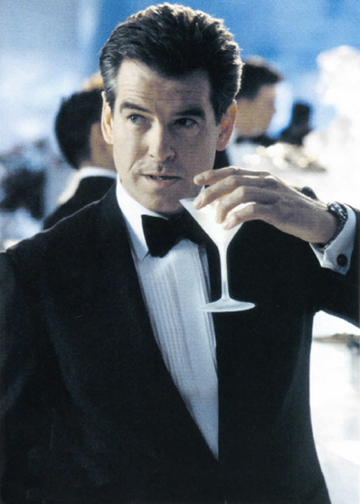 <em>Shaken not stirred for the Irish 007.</em>
