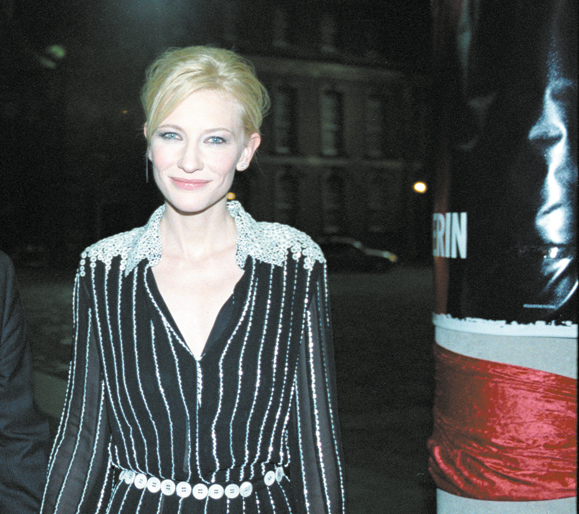 <em>Blanchett in Dublin at the premiere.</em>