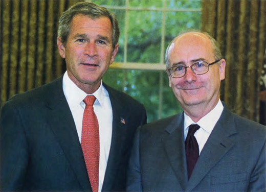 Ireland’s Ambassador to Washington Welcomed by President Bush