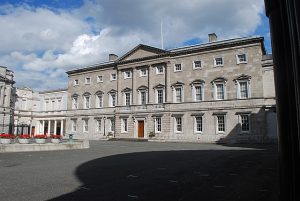 Leinster House Dublin. Photo: Jean Housen Wikipedia