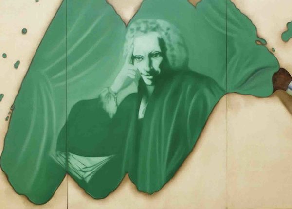 Portraits of Irish Writers in Boston