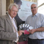 Broadcaster and historian John Bowman with Noel Whelan, director of the Kennedy Summer School. Photo: PJ Browne Photography.