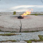 The Eternal Flame at Arlington National Cemetery.