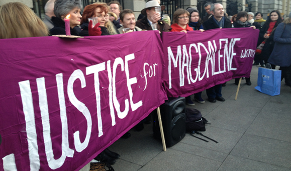 A rally by the advocacy group Justice for Magdalenes. Photo: Google Images.