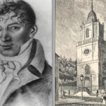 William Sampson, the Irish Protestant who argued People v. Phillips; A sketch of old St. Peter's Roman Catholic Church on Barclay Street in NY.