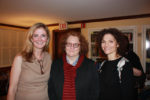 Kathy Zuckerman, Julia Judge and Mary Elizabeth Mastrantonio. Photo courtesy of Glucksman Ireland House.