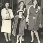 Mary Lavin with her daughters, Elizabeth, Caroline and Valdi Walsh. Courtesy of the Ryan family.