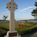Middle Island memorial cross. Photo: John Kernaghan.