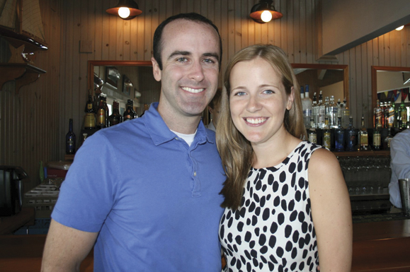 Emma Graves Fitzsimmons with her husband, Gerry, a few weeks before her Mohs surgery last summer.