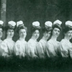 Irish American nurses, from the 1905 graduating class of Chicago's Mercy Hospital