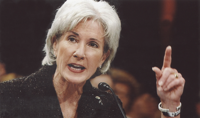 Secretary of Health and Human Services Kathleen Sebelius