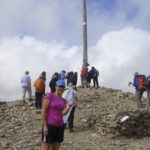 Cruce De Ferro (the iron cross), the highest point on the Camino.