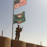 69th Infantry Piper in Afghanistan. Photo courtesy of Lt. Col James Gonyo.