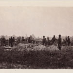 Timothy O’Sullivan’s “Pennsylvania Light Artillery, Battery B, Petersburg, Virginia,” which is one of the few “action” shots of the Civil War.