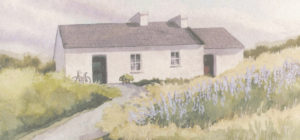 The Donegal cottage where Kathleen’s mother, Norah, grew up.