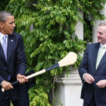 President Obama with Taiseach Enda Kenny on the president's 2011 trip to Ireland. Photo: Getty