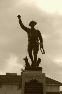 WWI memorial in Belmar, New Jersey. (Photo: Paul Goldfinger)