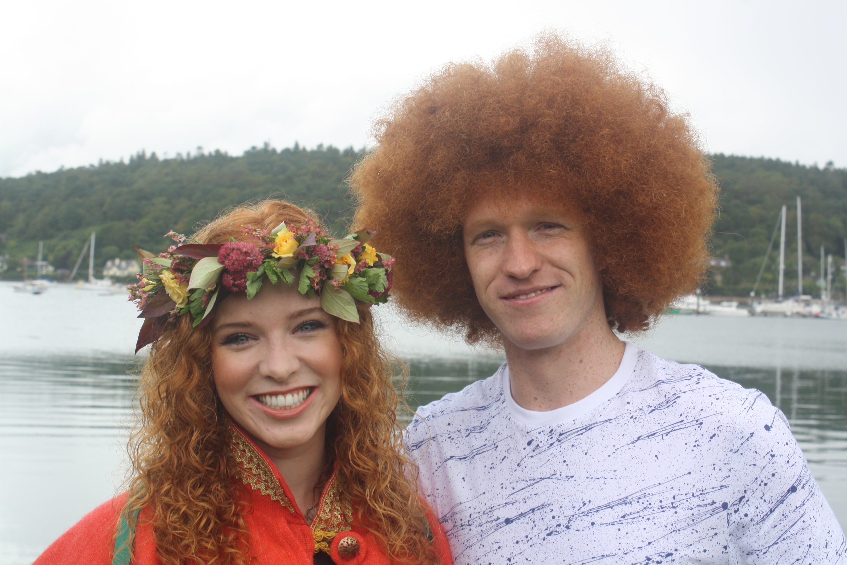 Red Head Convention - 2014 Queen with 2015 King