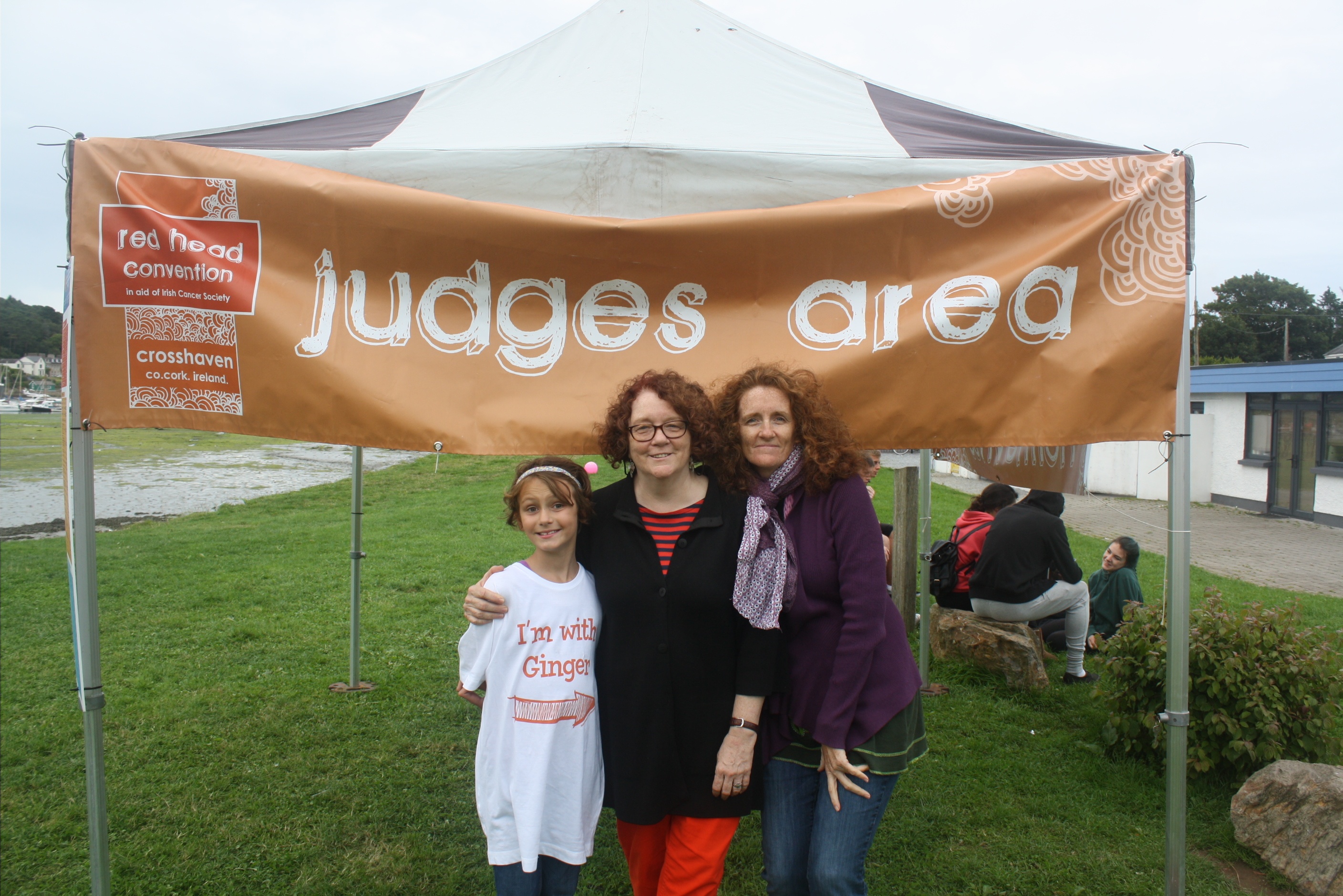 Ruby Patton, Julia Judge & Kate Patton at the Red Headed Convention.