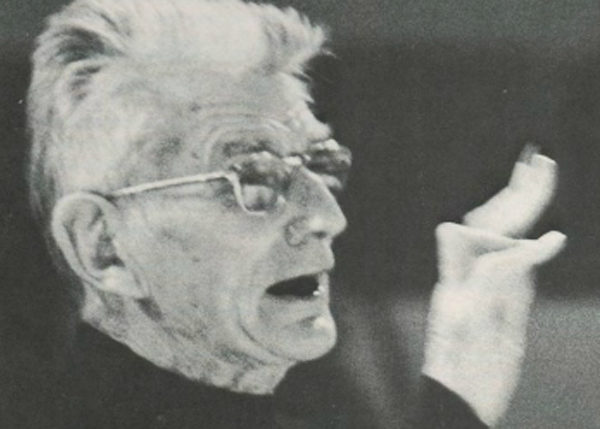 Waiting for Beckett: Remembrance of a Meeting on the Boulevard of Saint Jaques