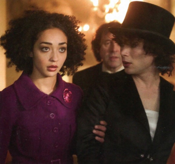 One to wach: Up-and-comer Ruth Negga in a scene with Cillian Murphy in Breakfast on Pluto