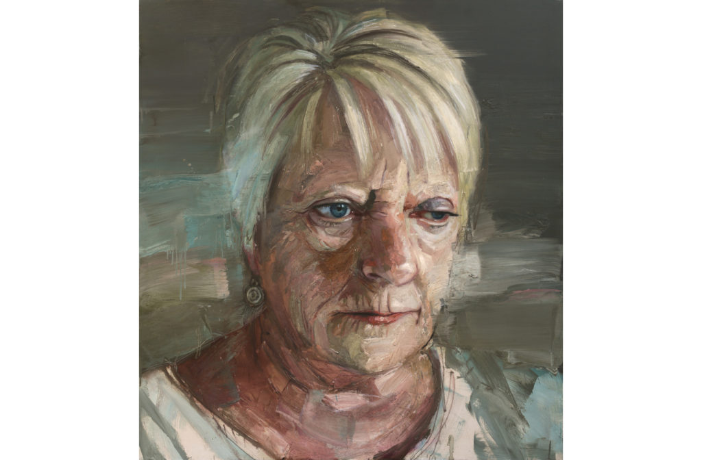 Colin Davidson's portrait of Jean Caldwell.