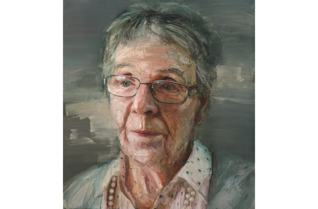 Colin Davidson's portrait of Maureen Reid.