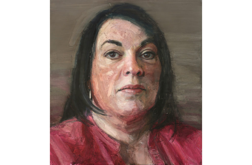 Colin Davidson's portrait Anna Cachart.