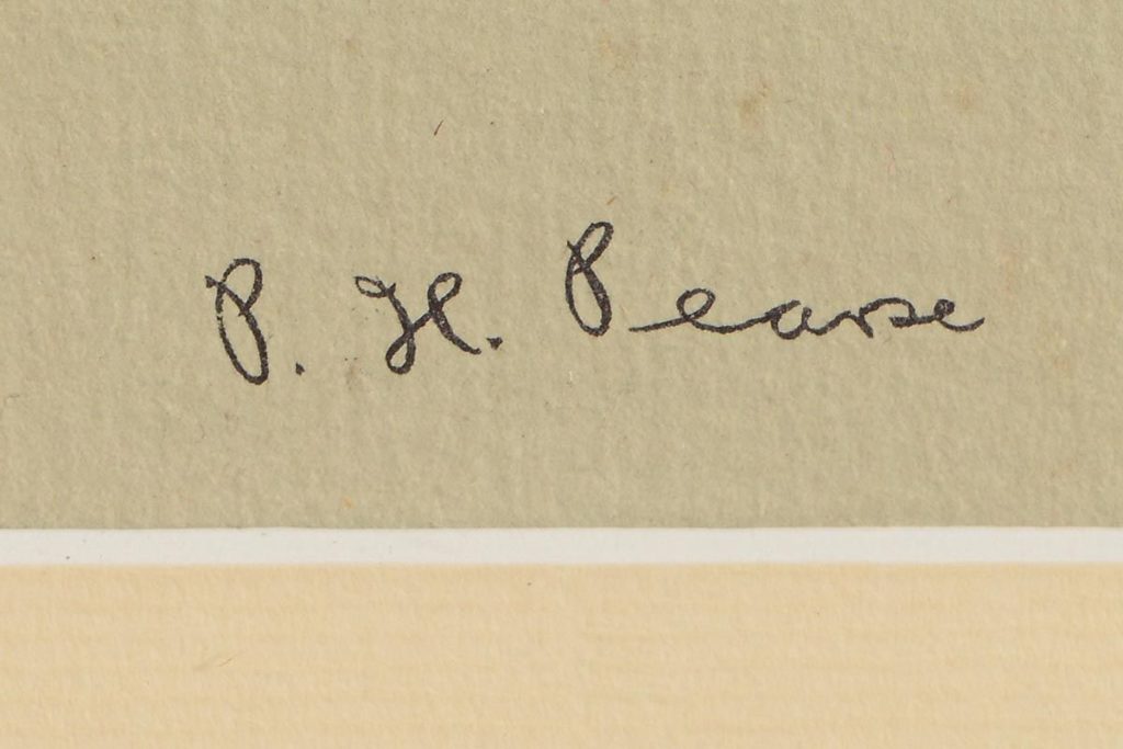 Pearse's signature.