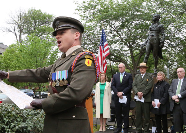 Washington, D.C. Robert Emmet Statue Rededicated