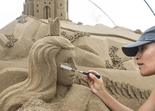 First All-Ireland Sand Sculpting Competition