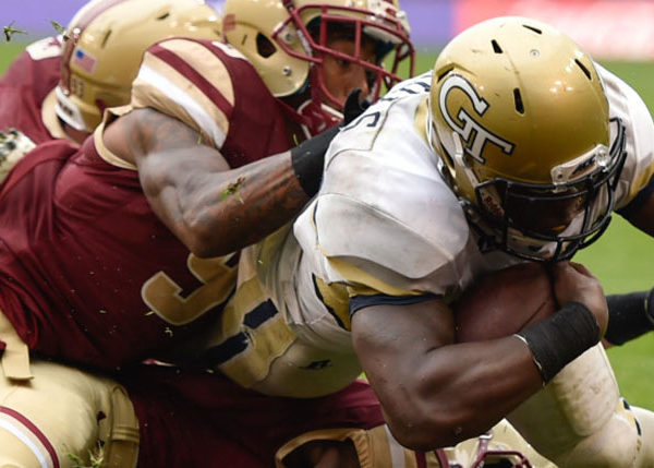 Georgia Tech & Boston College Spar in Dublin
