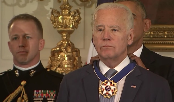 Weekly Comment: Joe Awarded Medal of Freedom | Irish