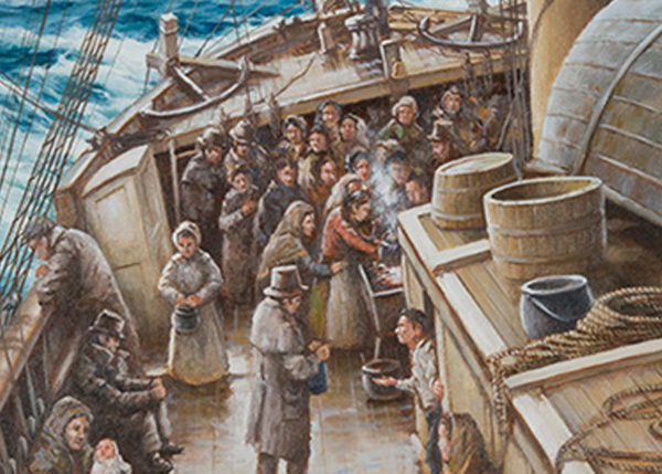 Connecticut’s Coffin Ship Art Exhibit