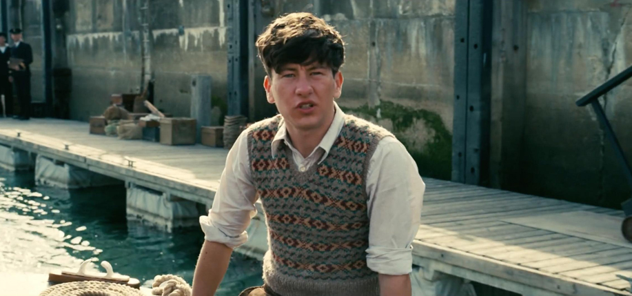 Barry Keoghan in Christopher Nolan's Dunkirk