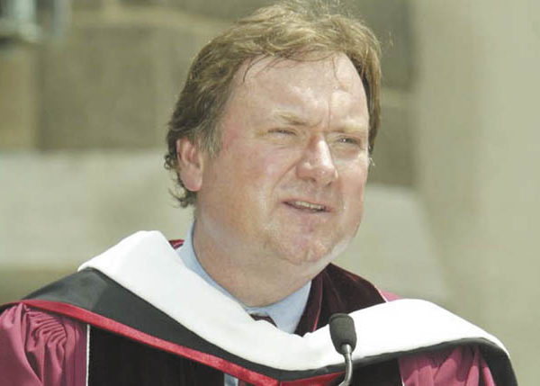 Russert Speaks at Fordham University