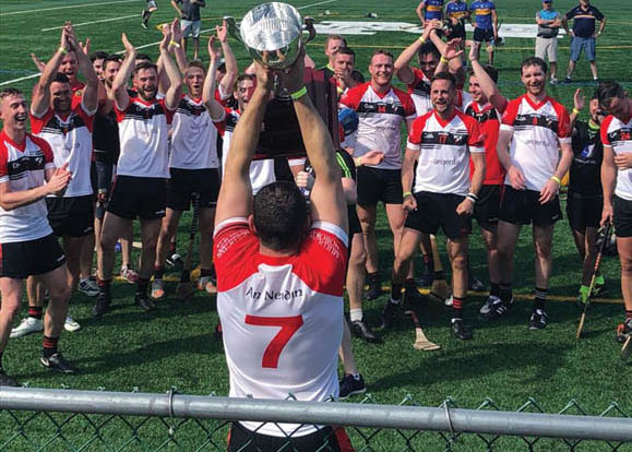 The Hoboken Guards Take Senior Hurling Trophy