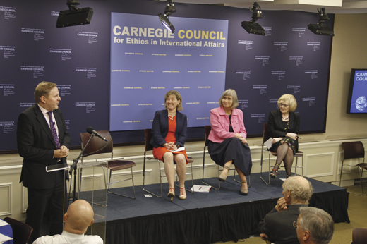 <em>L – R: Neil Gibson, Katrina Godfrey, Deirdre Garvey, and Aideen McGinley.</em>