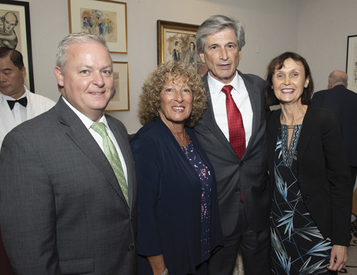 <em>Paul O'Hara, Frida Maiorana, Joe Hummel and Marcella Hourican.</em>