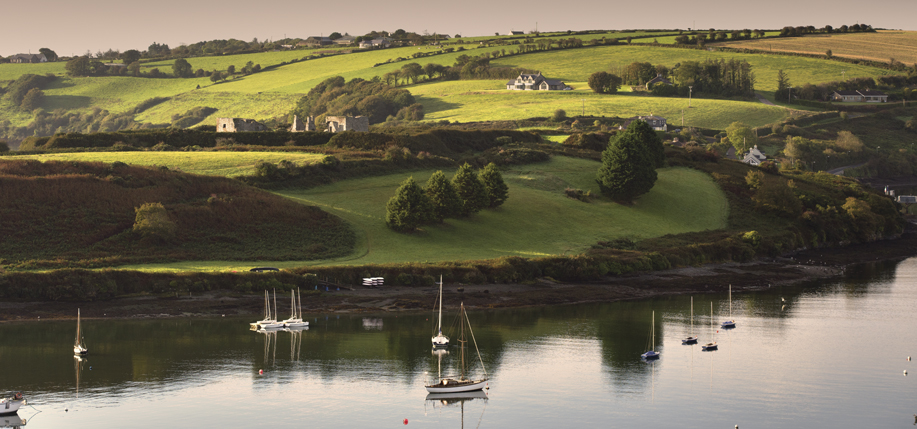 Boats along Haven Coast in Kinsale, County Cork. (Photos: Tourism Ireland)