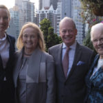 Laura Hickey Deputy Consul General, British Consulate, Loretta Brennan Glucksman, Norman Houston, Director Northern Ireland Bureau, Baroness May Blood. (Photo: Amanda Ghanooni)