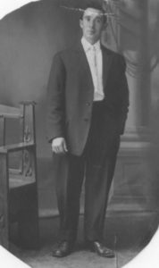 Frank Duffy in his Sunday best.