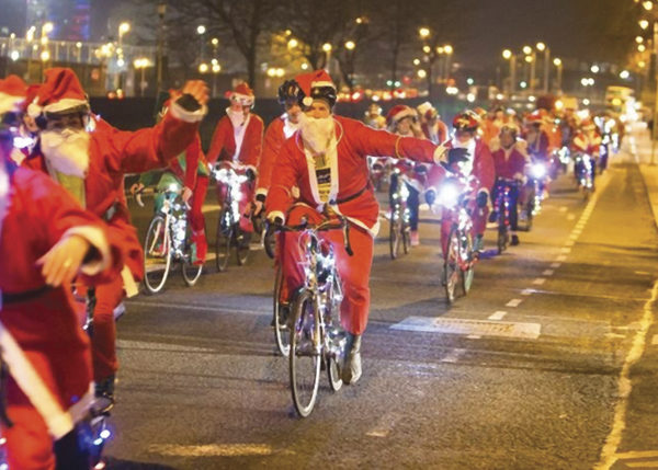 Ireland's Biggest Santa Cycle Reaches €1 Million Mark for Sick Children This Christmas