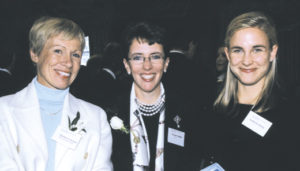 New York: Honorees Barbara Corcoran, founder of The Corcoran Group; Darlene Daggett, President, U.S. Commerce for QVC; and guest Lyn Reisig