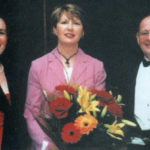 Left to Right: Anne-Marie Crowell, the IACI's Director of Development; Mary McAleese, President of Ireland; John P. Walsh, Sr., Chairman and CEOof the IACI.