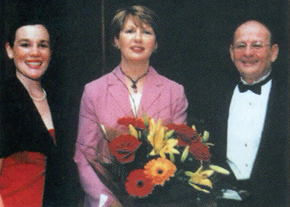 Left to Right: Anne-Marie Crowell, the IACI's Director of Development; Mary McAleese, President of Ireland; John P. Walsh, Sr., Chairman and CEOof the IACI.