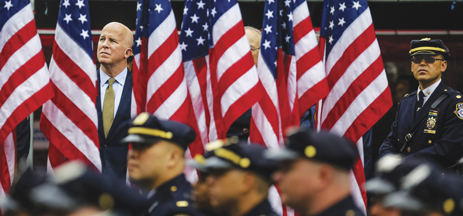 NYPD Commissioner James P. O'Neill, taken by Mark Condren for his book, NYPD: Behind the Scenes with the Men and Women of the New York City Police Department.