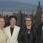 Loretta Brennan Glucksman, Alice McDermott, Marie Heaney, and Jim Rooney at the GIH gala.