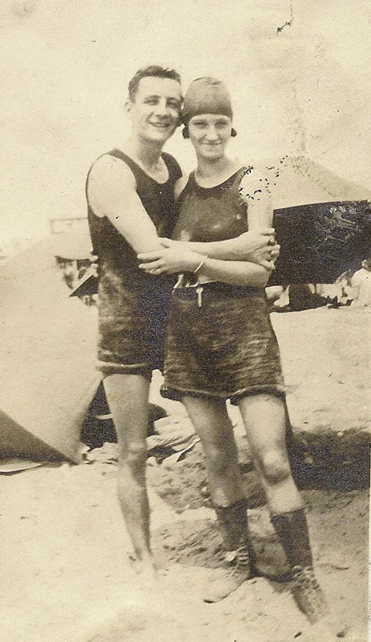 <em>Patrick Killen and Violet Johnston, Brighton Beach, NY, 1923.</em>